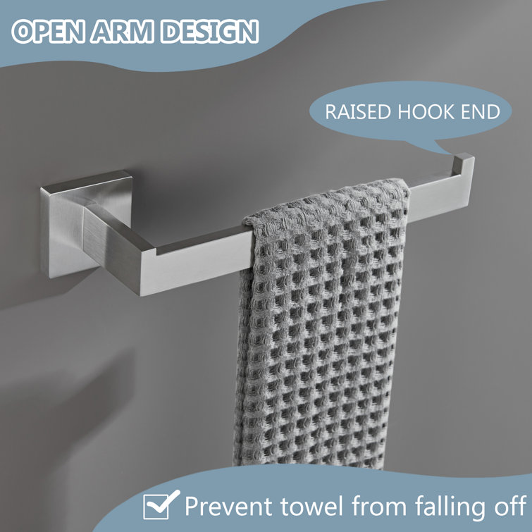 Open end towel online bar